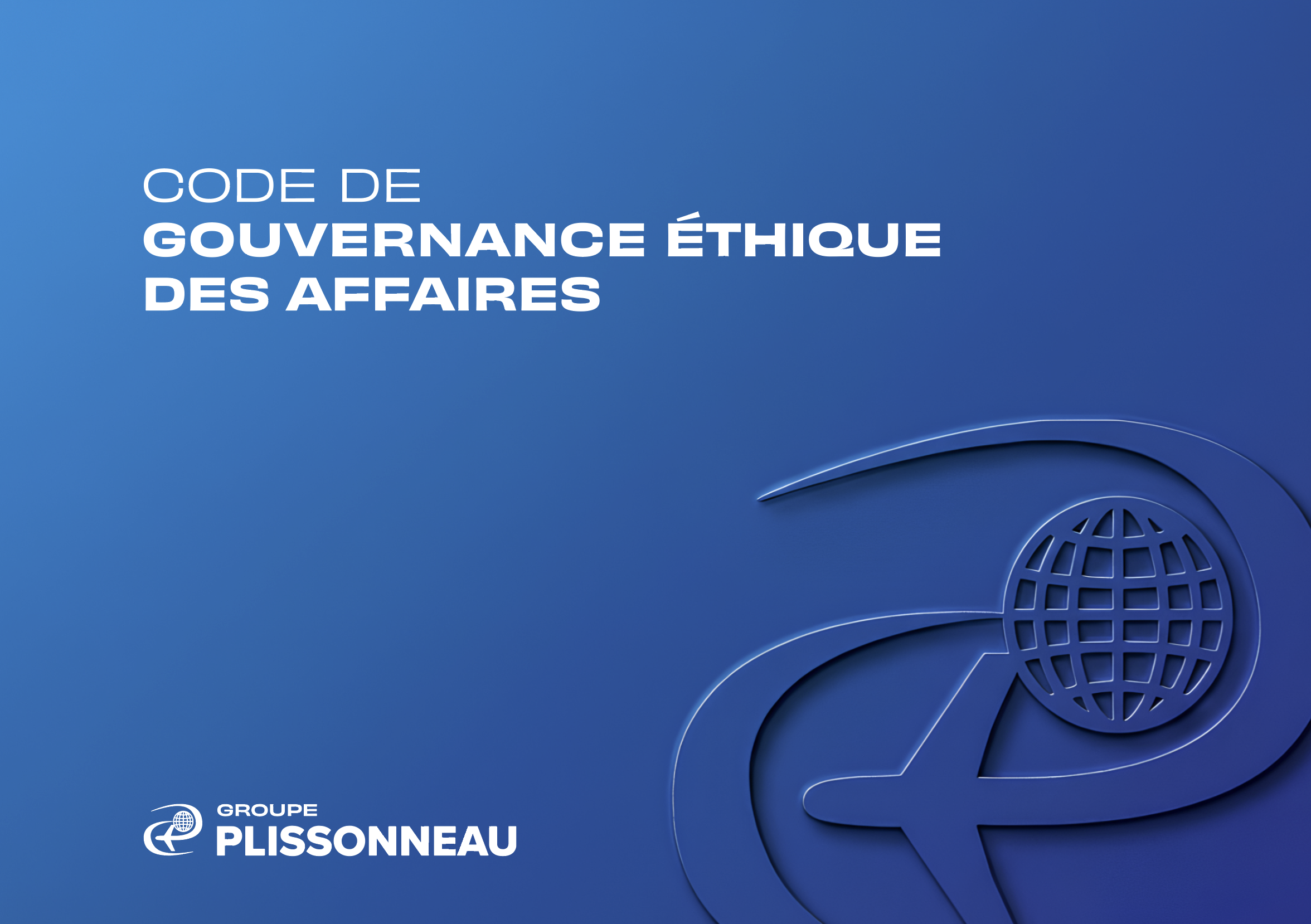 Accueil 20 Notre Nouveau Code de Gouvernance Ethique des Affaires